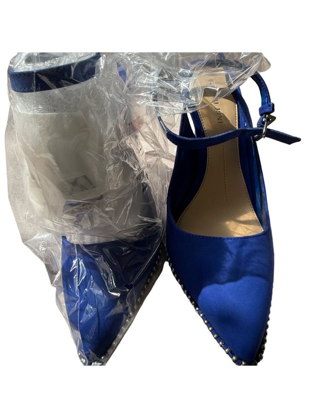 Gianni Bini Renatay Electric  Blue Suede Heels “SZ8”